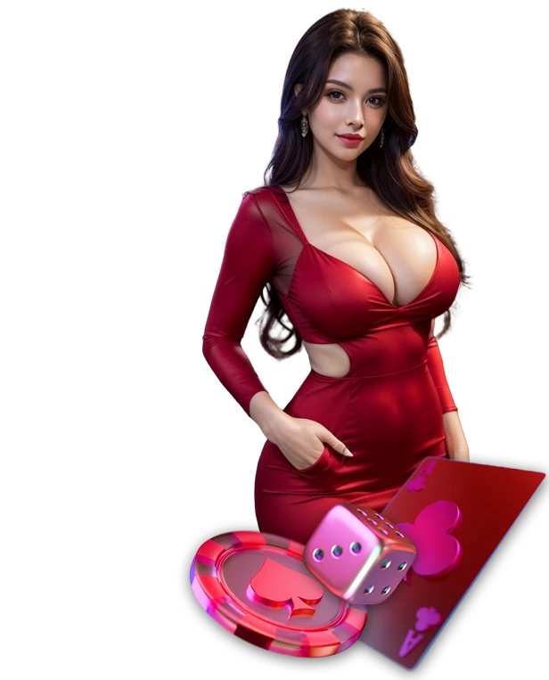 82Lottery Casino Girl Banner 1