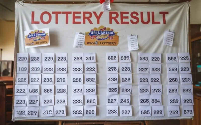 sri lakshmi lottery result