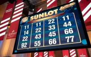 sunlot lottery result