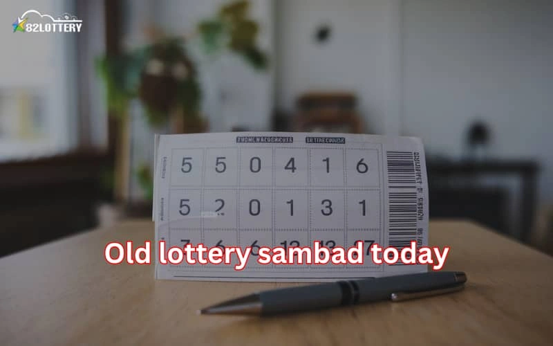 old lottery sambad today